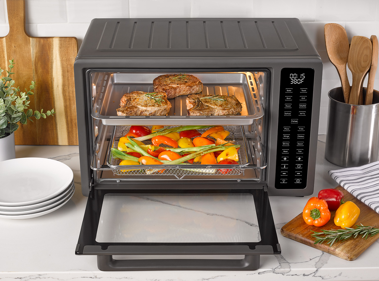 Multifunctional Air Fryer Oven – 16 qt – Sur la Table