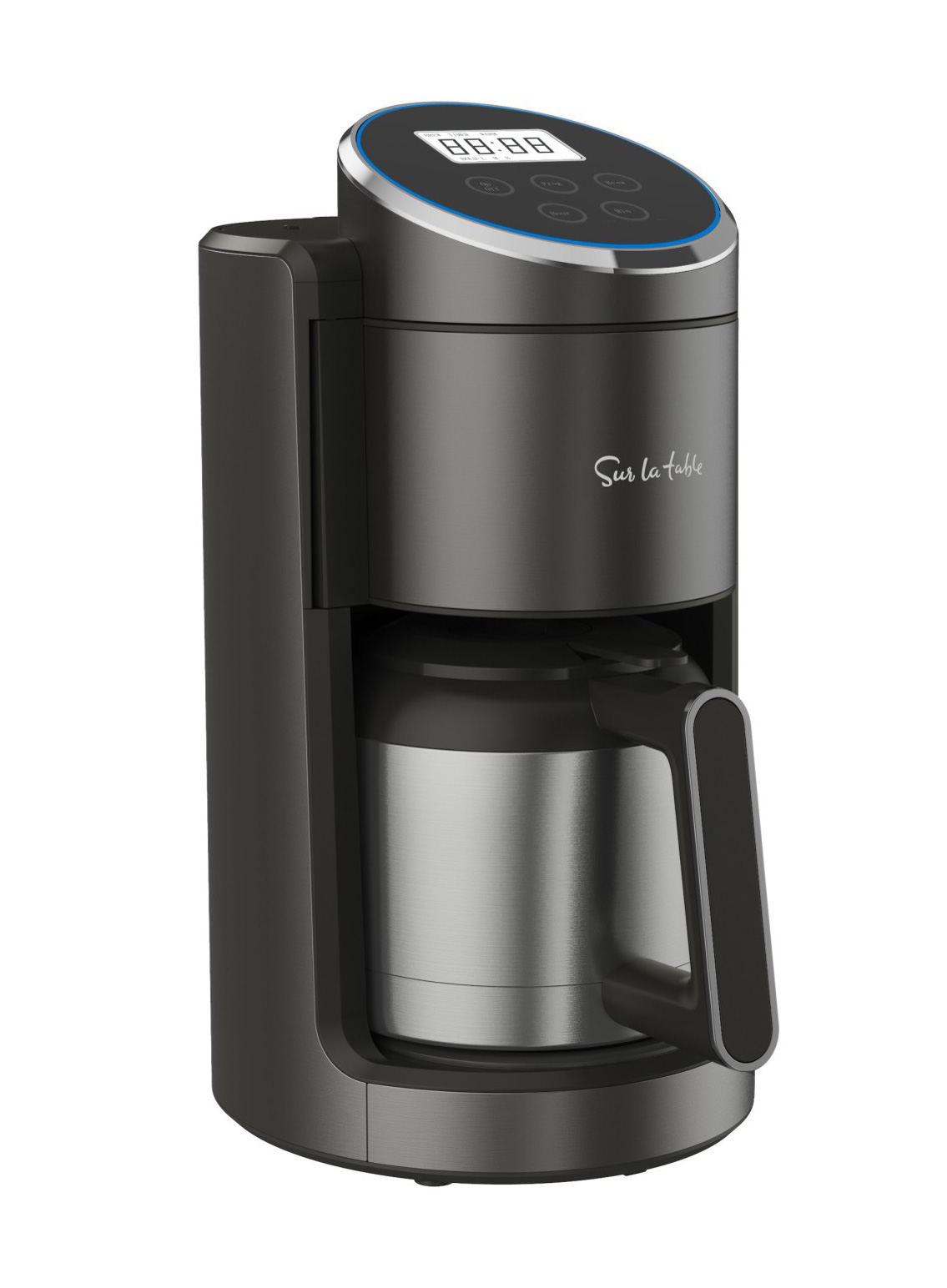 Sur La Table 12 Cup Coffeemaker with Thermal Carafe and Touchscreen Display  Pepper Black SLT-4104 - Best Buy